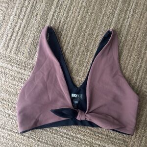 Beach Riot Pink Ribbed Bikini Bottom